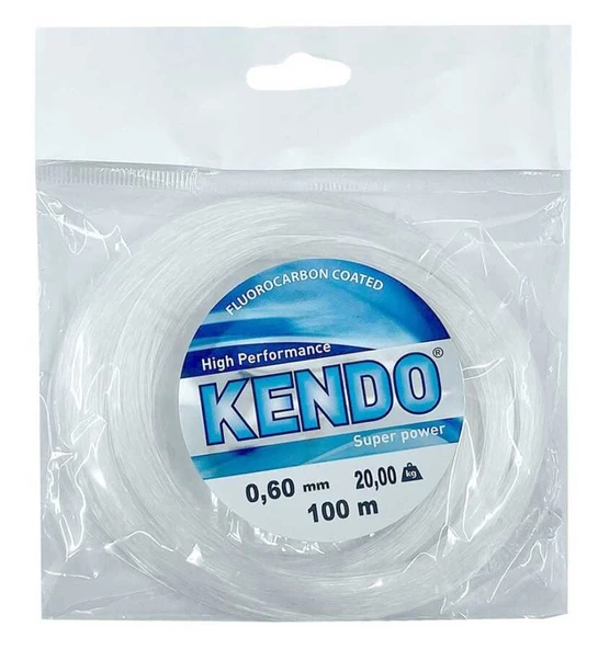 Kendo Premium 100 mt Beyaz Poşet Misina  0,40 mm ürün görseli 1