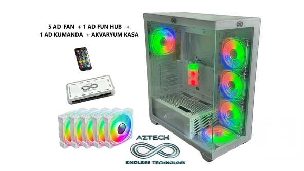 AZTECH AZT201-W 600W Beyaz