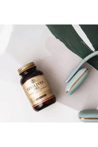 Solgar Cod Liver Oil 100 Kapsül 3 Adet - Resim 2
