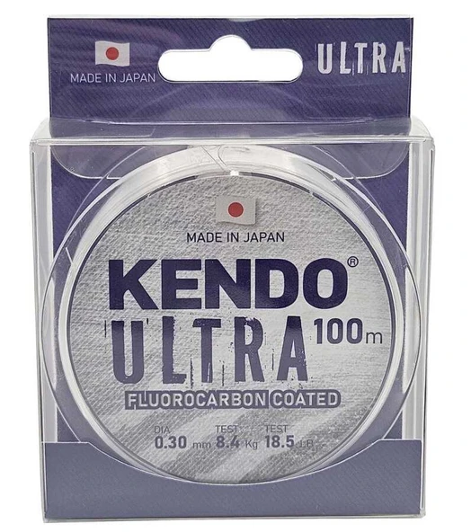 Kendo Ultra Fluorocarbon Coated 100m White Misina  0.40mm ürün görseli 1