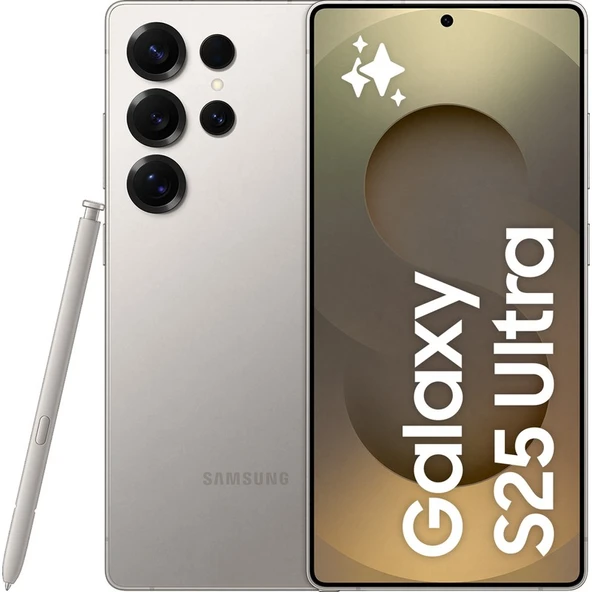 Samsung Galaxy S25 Ultra 1 Tb 12 GB Ram (Samsung Türkiye Garantili) Gri Titanyum ürün görseli 1