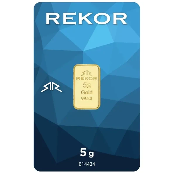 Rekor 5 Gr Külçe Altın ürün görseli 1