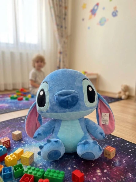Tatlı Sevimli Stitch Peluş Uyku Oyun Arkadaşı 35 cm Oyuncak Figür Karakteri ürün görseli 1