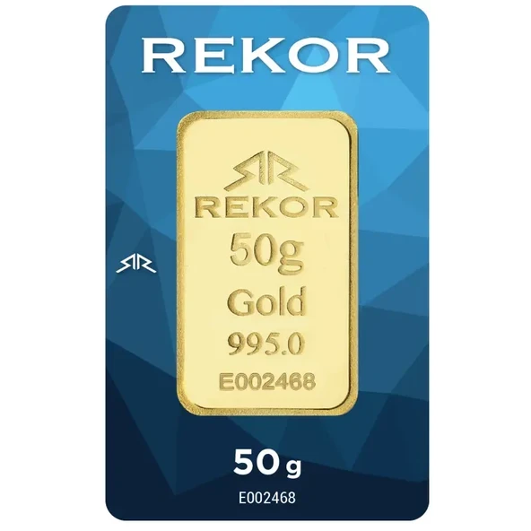 Rekor 50 Gr Külçe Altın ürün görseli 1