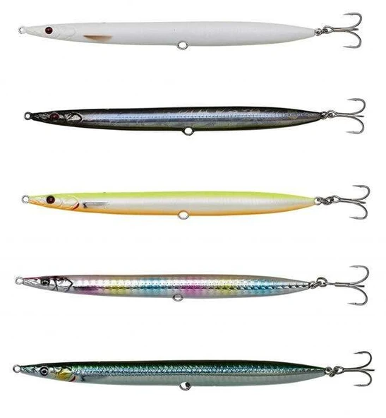 Savage gear Sandeel Pencil SW 12.5 cm 19 gr Sahte Balık  Matte White ürün görseli 1