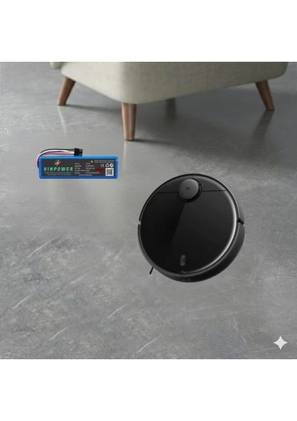 Xıaomı Mop 2 Pro + 3D robot Süpürge Batarya 5200 Mah - Resim 4