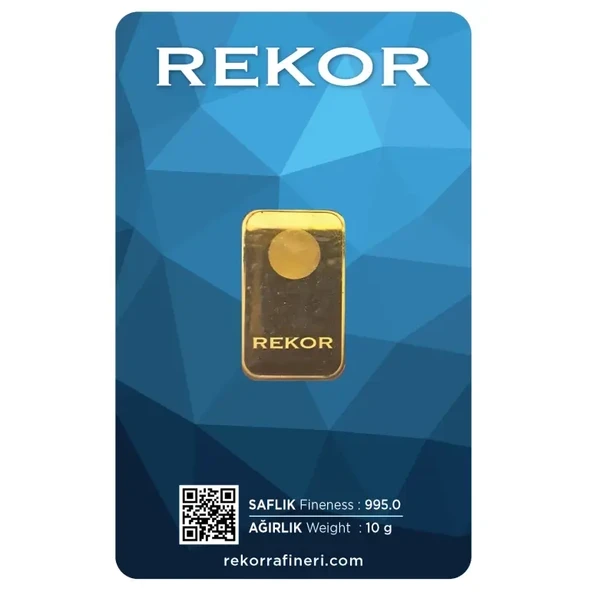 Rekor 10 Gr Külçe Altın - Resim 2