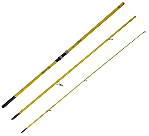 Okuma Makaira Surf 4,30 cm 100-250 gr 3 Parça Yellow Surf Kamışı ürün görseli 1