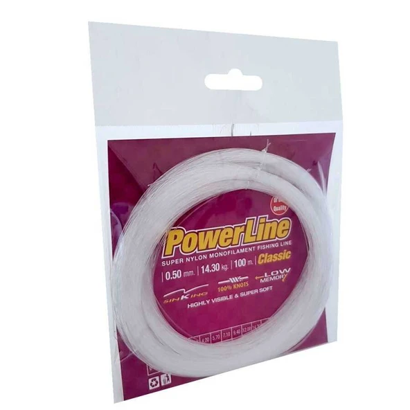 Powerline Classıc 100 mt Poşet Misina Beyaz  0,90 mm ürün görseli 1