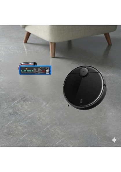 Xıaomı Mop 2 Pro + 3D robot Süpürge Batarya 6400 Mah - Resim 4
