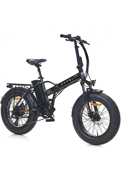 CORELLİ VONIQ RIM 20 JANT ELEKTRİKLİ SIZE :42 FOLDING FAT BIKE COLOR : BLACK ürün görseli 1