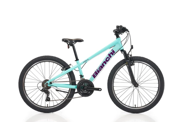 BIANCHI XR24.2 24 JANT  V Fren 21 Vites  Dağ Bisikleti  CELESTE-MOR ürün görseli 1