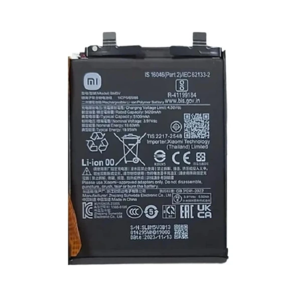 Xiaomi Redmi Note 13 Pro 5g Uyumlu Pil Batarya 5100 Mah ürün görseli 1