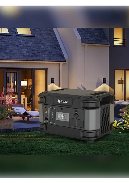 Ezviz Ezvız PS1300 1300W Ups - Taşınabilir Güç Kağnağı - Kamp Karavan Lifepo4 Batarya Jeneratör ürün görseli 1
