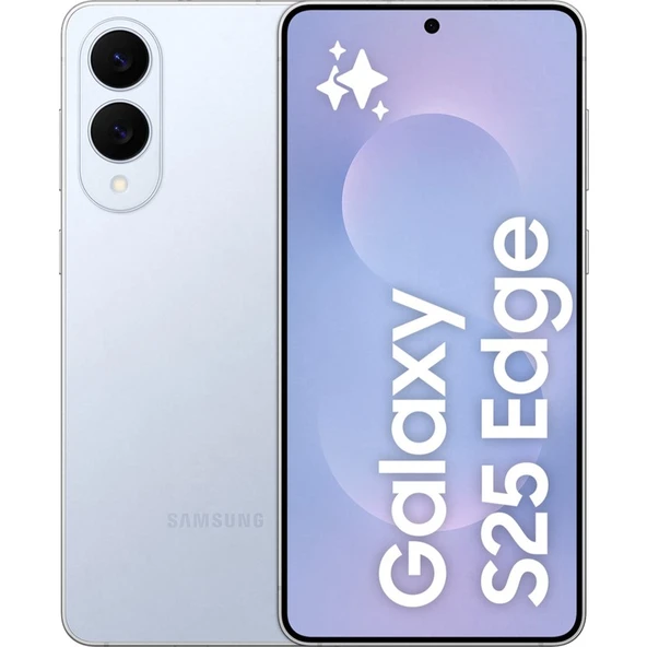 Samsung Galaxy S25 Edge 512 GB 12 GB Ram (Samsung Türkiye Garantili) Titanyum Buz Mavisi ürün görseli 1