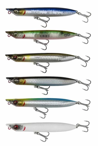 Savage Gear Slap Walker 10cm 10gr Sahte Balık  Yellow Green Blue ürün görseli 1