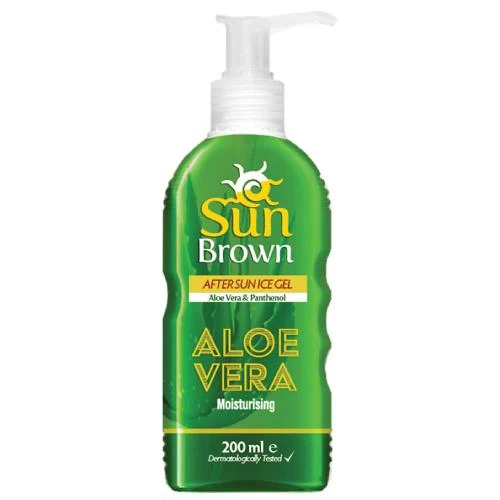 Sun Brown Serinletici Aloe Vera Özlü Güneş Sonrası Nemlendirici Jel 200 Ml ürün görseli 1