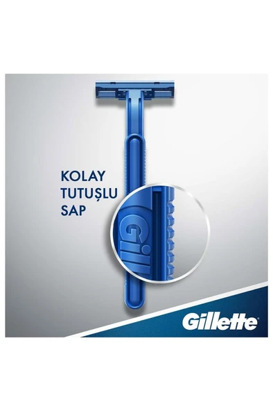 Gillette Blue2 Kullan At Tıraş Bıçağı 10'lu - Resim 6