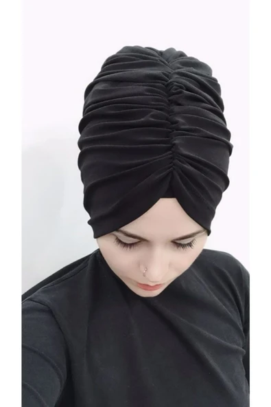 BUTİK AYVİTRİN Kadın Trend Bone Siyah - Resim 2