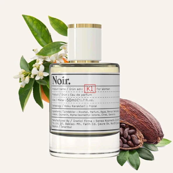 K1 Kadın EDP Parfüm 50 ML ürün görseli 1