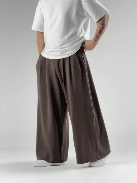 Oversize Samurai Kahve Erkek Pantolon COC2907 ürün görseli 1