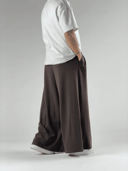 Oversize Samurai Kahve Erkek Pantolon COC2907 - Resim 5