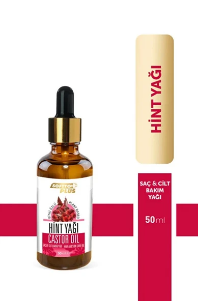 SOFTTO PLUS HİNT SAÇ VE CİLT BAKIM YAĞI 50 ML ürün görseli 1