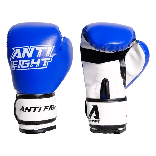 Anti Fight Mavi Çocuk Boks Eldiveni - Resim 3