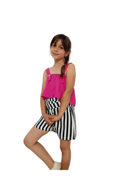 BUTİK AYVİTRİN Kız Çocuk Takım Pembe ürün görseli 1