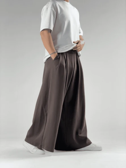 Oversize Samurai Kahve Erkek Pantolon COC2907 - Resim 2