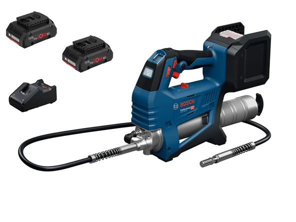 Bosch GFP 18V-10 2x4.0Ah Procore Çift Akülü Gres Tabancası ürün görseli 1