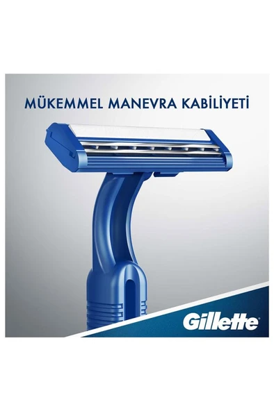 Gillette Blue2 Kullan At Tıraş Bıçağı 10'lu - Resim 7