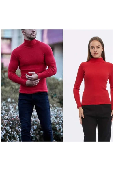 BUTİK AYVİTRİN Sevgili Kombini Balıkçı Boğazli Yaka Kaşkorse Body ürün görseli 1