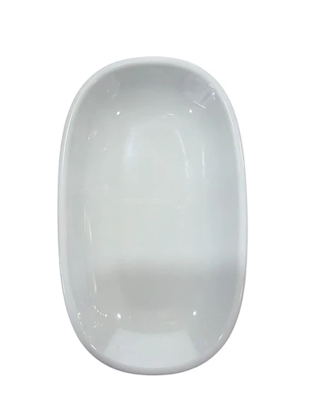 Melamin Thermo Kayık Tabak Küçük Beyaz 15cm ürün görseli 1