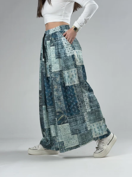 Mavi Palazzo Kadın Jogger Pantolon COC2947 ürün görseli 1