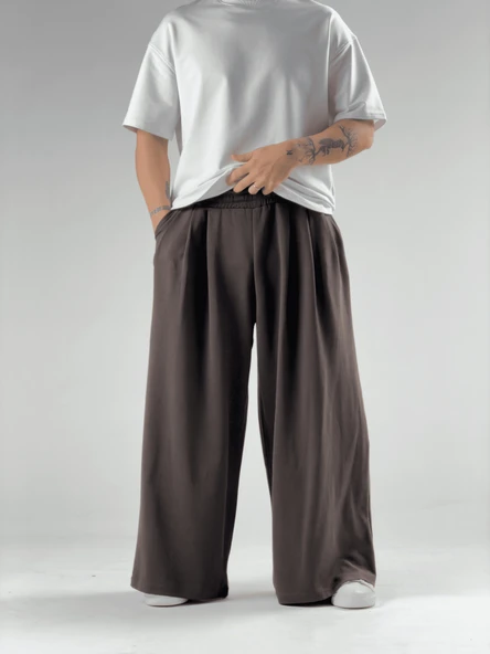 Oversize Samurai Kahve Erkek Pantolon COC2907 - Resim 4