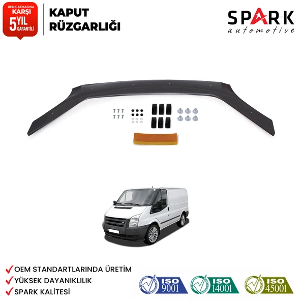 Ford Transit 2006-2013 Yıl Aralığı Uyumlu Ön Kaput Rüzgarlığı 4mm ürün görseli 1
