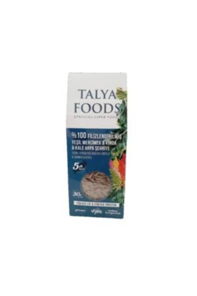 TALYA FOODS Talya Filizlenmiş Yeşil Mercimek & Kinoa Kale Şehriye 200gr ürün görseli 1