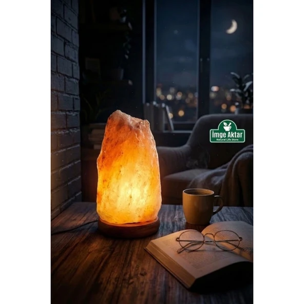Himalaya Tuz Lambası 3-4 Kg Doğal Kristal Kaya Tuzu ürün görseli 1