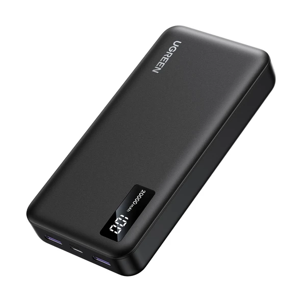 UGREEN 20.000 mAh PD 3.0 Hızlı Şarj Powerbank 1xUSB-C, 2xUSB-A, 25683 ürün görseli 1