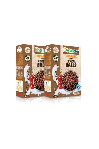 Dr.Gluten Organik Glutensiz 2'li Çıtır Tahıl Topları ürün görseli 1