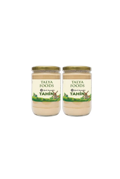 tms talya foods Talya Foods Glutensiz Yerli Çiğ Tahin 2x1 kg Kaçmaz Fiyat Avantaj Seti ürün görseli 1