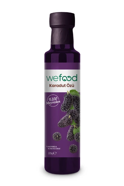 Wefood Karadut Özü 335 gr (Soğuk Sıkım, Katkısız ve Koruyucusuz) ürün görseli 1