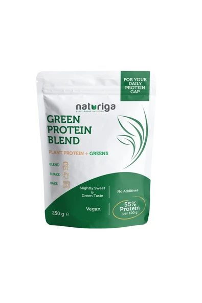 Naturiga Protein Karışımı (YEŞİL) 250 gr ürün görseli 1