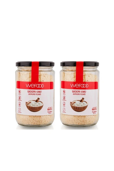 ŞİFA DOĞAL YAŞAM Wefood Glutensiz Badem Unu (250 Gr) 2'li ürün görseli 1
