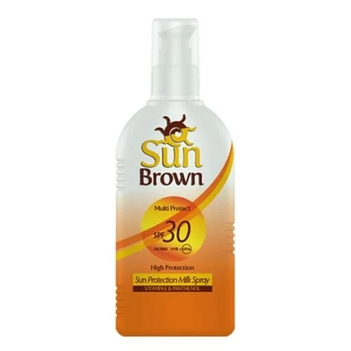 Sun Brown Güneş Koruyucu Süt Spreyi Spf 30 200 Ml ürün görseli 1