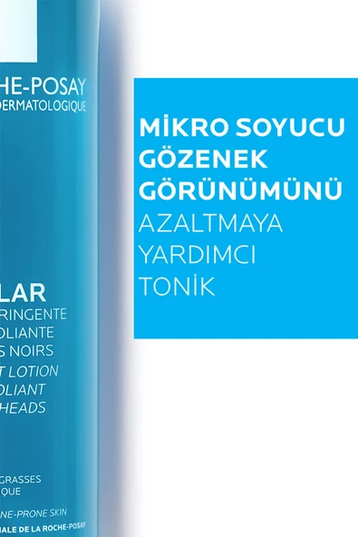 La Roche Posay Effaclar Mikro Soyucu Tonik Yağlı/Akneye Eğilim Gösteren Ciltler Ciltler Gözenek Sıkılaştırıcı 200ml ürün görseli 1