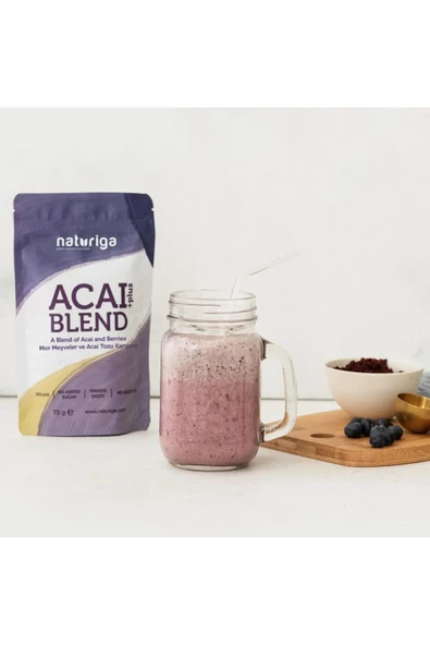 Naturiga Açai Plus Karışımı 75gr - Resim 3