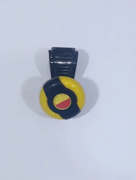 Sarı-Siyah Dönebilen Vites Topuzu Sarı Kırmızı Stickerlı ürün görseli 1