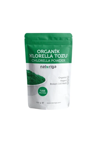 Naturiga Organik Klorella Tozu 100gr ürün görseli 1
